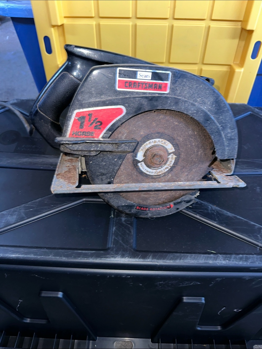 Craftsman 1 1/2 HP 7” electric circular saw